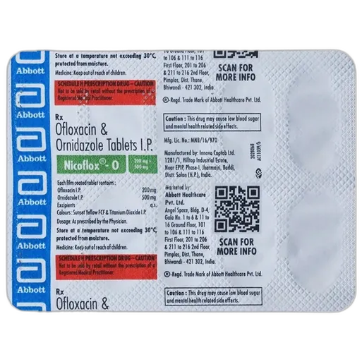 nicoflox o tablet 10's